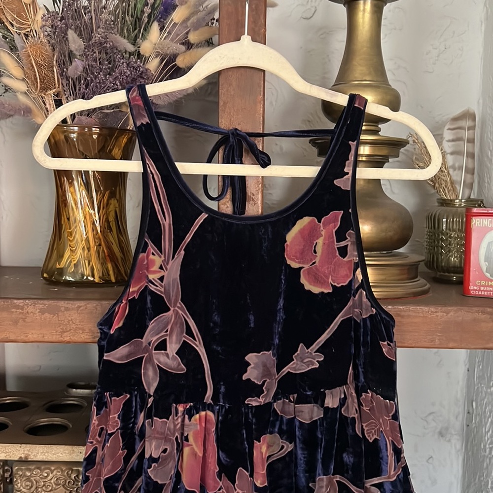 Boho Velvet Burn-Out Top